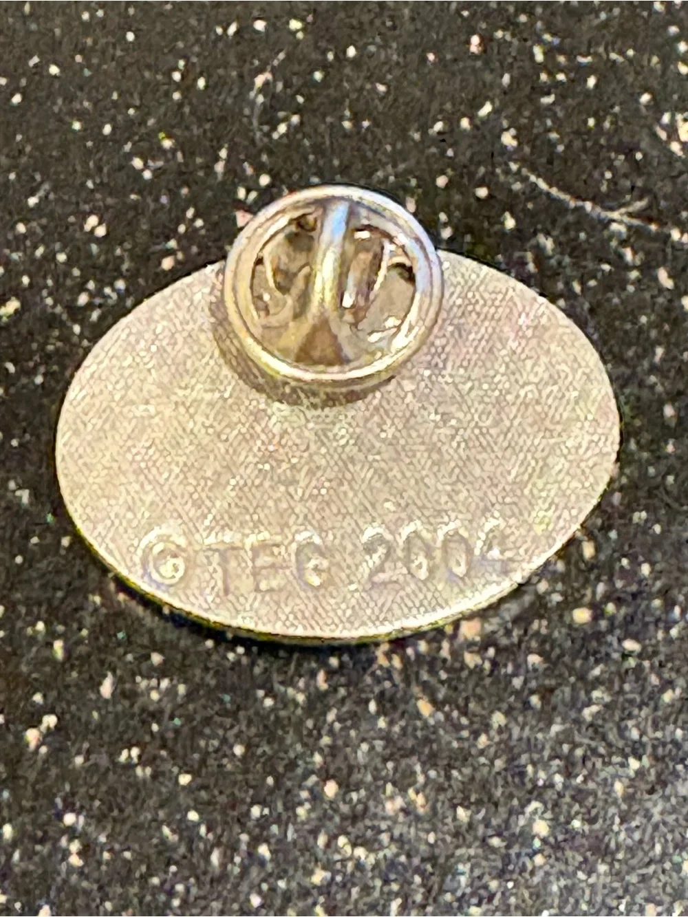 Encore TEG 2004 Tall Ship Sailing Galleon Silver Pewter Lapel Pin⁠